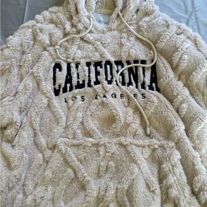 Angel Kiss Cream Fleece Jacket